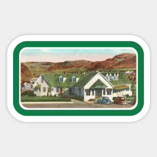 GRAND COULEE DAM GREEN HUT Sticker